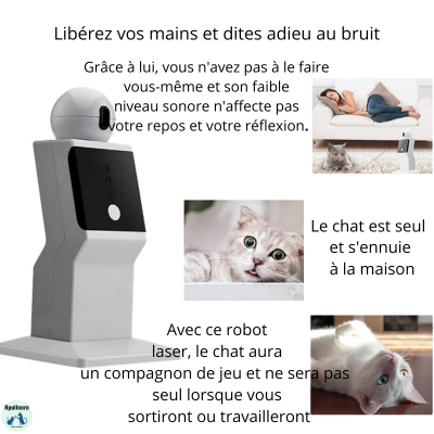 ROBOT LASER INTERACTIVE POUR CHAT