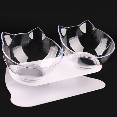 DOUBLE BOL ERGONOMIQUE POUR CHAT| COOLBOWL™