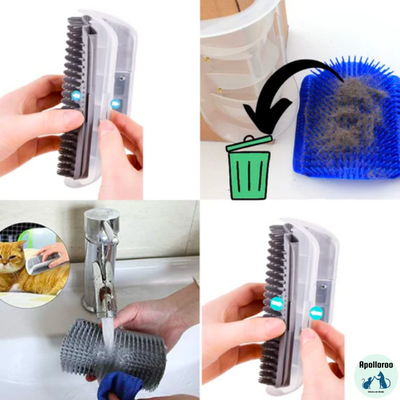 BROSSE TOILLETAGE POUR CHAT| GOODBRUSH™